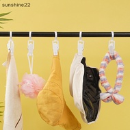 SN  3Pcs Rotag Clothes Pegs Hanger Laundry Hat Clip Supermarket Sock Display Plastic Clip Curtain Clip With Hook nn