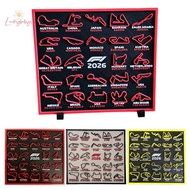 Luckybabys> 2026 Formula 1 Calendar F1 With Stand Racing Desk Calendar Ornament Home Office Desktop 