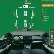 [Vinfast-VF9-(Book-7-Seater)] Vinfast-vf9 Transparent PPF Stickers For Interior Protection -(V-7-Sea