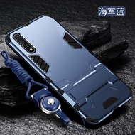 Vivo Y5s Y7s Protective Silicone Case Full Cover Anti-Fall Matte Finish Soft And Hard Shell for Men 