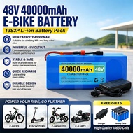 Electric bicycle battery 48V lithium battery Pack 13S3P 18650 lithium-ion battery High Capacity Rech