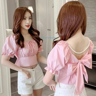 Lolita BLOUSE/KOREA WOMEN'S TOP BLOUSE/ribbon TOP BLOUSE/LATEST WOMEN'S TOP