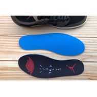 AJ1 Barb Insole - Original Quality | Black & Blue Edition