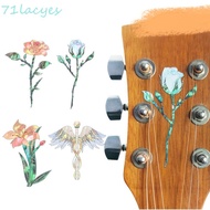 LACYES Guitar Head Sticker, Novelty Personalise Guitar Panel Sticker, Folk Electric Guitar Inlay Inl