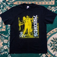 Hardcore 7seconds band t-shirt baju t shirt lelaki baju lelaki