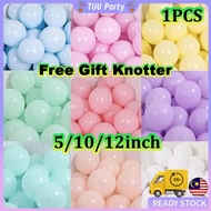 Belon Macaron 1PCS 5/10/12Inch Latex Balloon Pastel Balloons Wedding Room Birthday Party Scene Decor