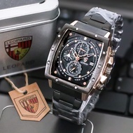 BISA COD TOKO MOWATCH JAM TANGAN PRIA LEOPARD 8829 CHRONO AKTIF TALI RANTAI ANTI AIR BERGARANSI