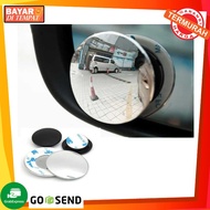 Rearview Mirror Paste Additional Mini Car Motorcycle Rearview Mirror Convex Wide Angle Blind Spot