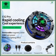 Plextone EX2 Pro Magnetic Phone Cooler Gaming | Semiconductor Ice Cooling Fan | Penyejuk HP Radiator