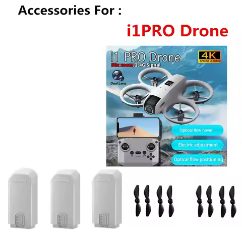 I1 PRO Drone Battery Original Spare 3.7V 1800mAh / Propeller Blade / For I1 PRO Drone Parts I1 PRO D