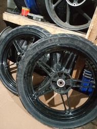 KMSS velg r15 original 2PK velk r15 original v2 set ban depan belakang