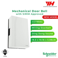 Schneider Mechanical Ding Dong Door Bell Chime 99ACWE / CCT99AC || Doorbells