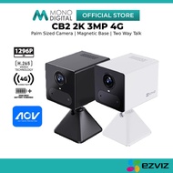 EZVIZ CB2 2MP 2K 3MP 4G Battery Powered Smart Wi-Fi Smart Mini Camera Portable Wireless CCTV Indoor 