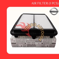 Nissan OEM Engine Air Filter for Nissan Navara D40 Teana 2.5 Frontier D40 (16546-EB70A)