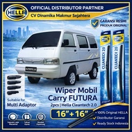 Car Wiper SUZUKI Carry Futura 16 Inch + 16 Inch (2 Pcs) HELLA Cleantech 2.0 Original | Official Dist