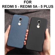 Casing Xioami Redmi 5 - Redmi 5A - Redmi 5 Plus Softcase Sand Scrub