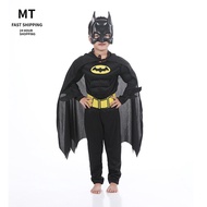 Halloween Masquerade Party Batman Children Vampire Black Bat Muscle Performance Costume Stage Perfor
