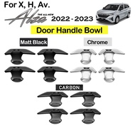 Perodua Alza 2022, 2023 Door Handle Bowl (Emblem) & Door Handle Cover Accessories