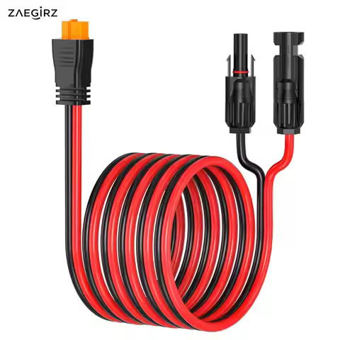 2m/6.5FT Solar Panel to XT60i-F Cable for EcoFlow Delta 2/2 Max/Pro/Pro 3/3 Plus River 2/2Pro/2 Max/