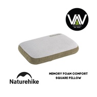 NATUREHIKE Outdoor Memory Foam Comfort Square Pillow