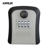 KIPRUN Key Lock Box,  4-Digit Combination Waterproof Portable Key Storage Lock box Wall Mount 5 Key 