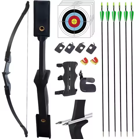 Archery Bow and Arrow Adult - Takedown Recurve Bows Archery Set for Adults Youth Beginner 20lbs Left