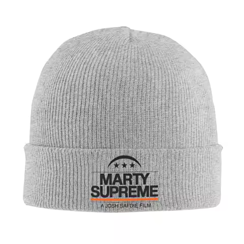 Marty Supreme Movie Knitted Caps Women's Men's Skullies Beanies Autumn Winter Hat Acrylic Crochet Me