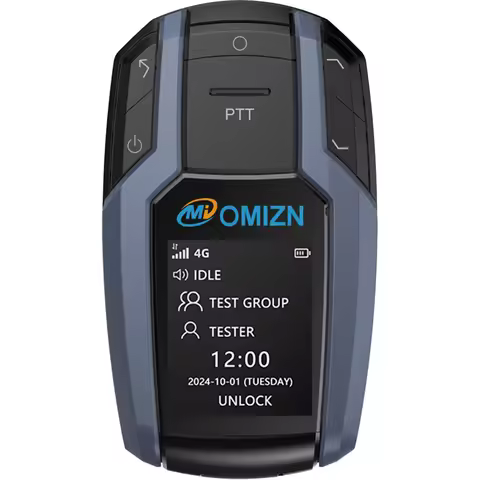 BK Walkie Talkie Unlimited Range, 4G LTE POC Two Way Radio with AES256 Encrypted Noise Reduction Typ