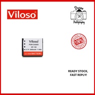 Viloso NP-130 Battery for Casio Exilim EX-ZR1500 Camera