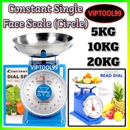 CONSTANT 5KG/10KG/20KG Scale-Dial Spring Scale Top Plate-Mechanical Weighing Scale/timbang