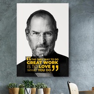 STEVE JOBS QUOTE 4 Poster wooden frame Wall Decor APPLE STEVE JOBS Wall DECORATION iphone