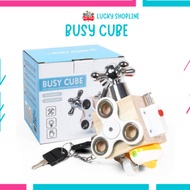 6 in 1 Busy Cube / Smart Toys Busy Cube Busy Blocks Educational Toys Sensory Play Montessori Toys Un