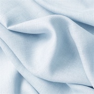 Linen Fabric Bedding Curtain Clothing Fabric Pure Color Cloth Sofa Bed Sheets Pillow Thin Cotton Lin