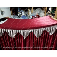 Pony tablecloth Cover plus FOAM 80cm x 60cm x 100cm full set covers the entire table