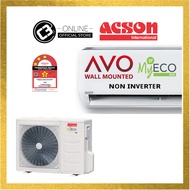 ACSON Aircond | AVO Series - R32 Non Inverter Air Conditioner 1.0HP/ 1.5HP/ 2.0HP/ 2.5HP