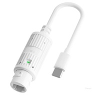 Shwnee Efficiency POE to Type C Adapter 48V to 5V 2 4A Type C Output for Home