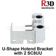 Up Bracket Hotend U-Shape Aluminum With 2 Sc8Uu