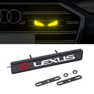 With LED light Car Front Grille Emblem Badge Stickers Suitable For  Lexus RX200 ES200 ES250 ES300h NX200t GSI