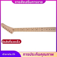 22 Fret Maple Banana Electric Guitar Neck Dot Inlay for Parts Replacement diarolath