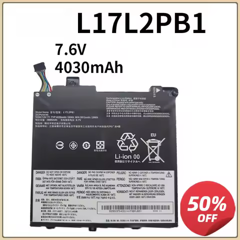 L17M2PB1 L17C2PB2 Laptop Battery For Lenovo V330-14IKB 14ARR 14ISK E43-80 K43C-80 E4-ARR L17L2PB5 L1