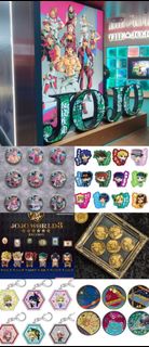 [換/出] JOJO WORLD涉谷專門店 日本限定 周邊 扭蛋 徽章 鑰匙扣 紀念幣 主題小碟 JOJO的奇妙冒險