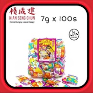 7g x 100s Win Pops Lollipop Candy