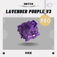 [READY STOCK] Akko Lavender Purple V3 Pro Tactile Switch for Mechanical or Gaming Keyboards - Tactil