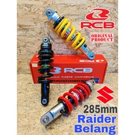 RCB S2 Monoshock 285mm Suzuki Raider 150 Belang 150 Absorber Mono Accessories Motor Belang150 Raider