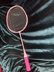 （90% brand new)兒童粉紅羽毛球拍 Pink Perfly Badminton Racket