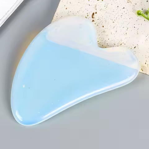 Opalite Gua Sha Tool Face Care Beauty Tool Crystal Stone Skin Lifting Care Massager Health Guasha Pr