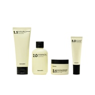 Gote Full Routine Set - Cleanser | Toner | Moisturizer | Sunscreen |  Pencuci Muka | Crem Muka | Kor