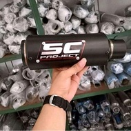 SC Project Round Black Doff Slincer Only SC Project Exhaust