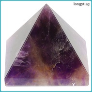 longyt  Decor Office Home Decoration Pyramid Crystal Creative Natural Stone Egyptian Wear-resistant Delicate Decorative