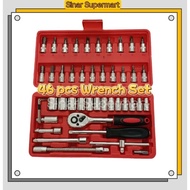 SinarSupermart 46pcs Socket Wrench Set Rachet Bit Extension Kuching Sarawak Sabah